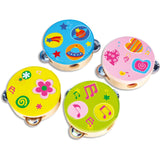 Bontempi Wooden tambourine 10 cm