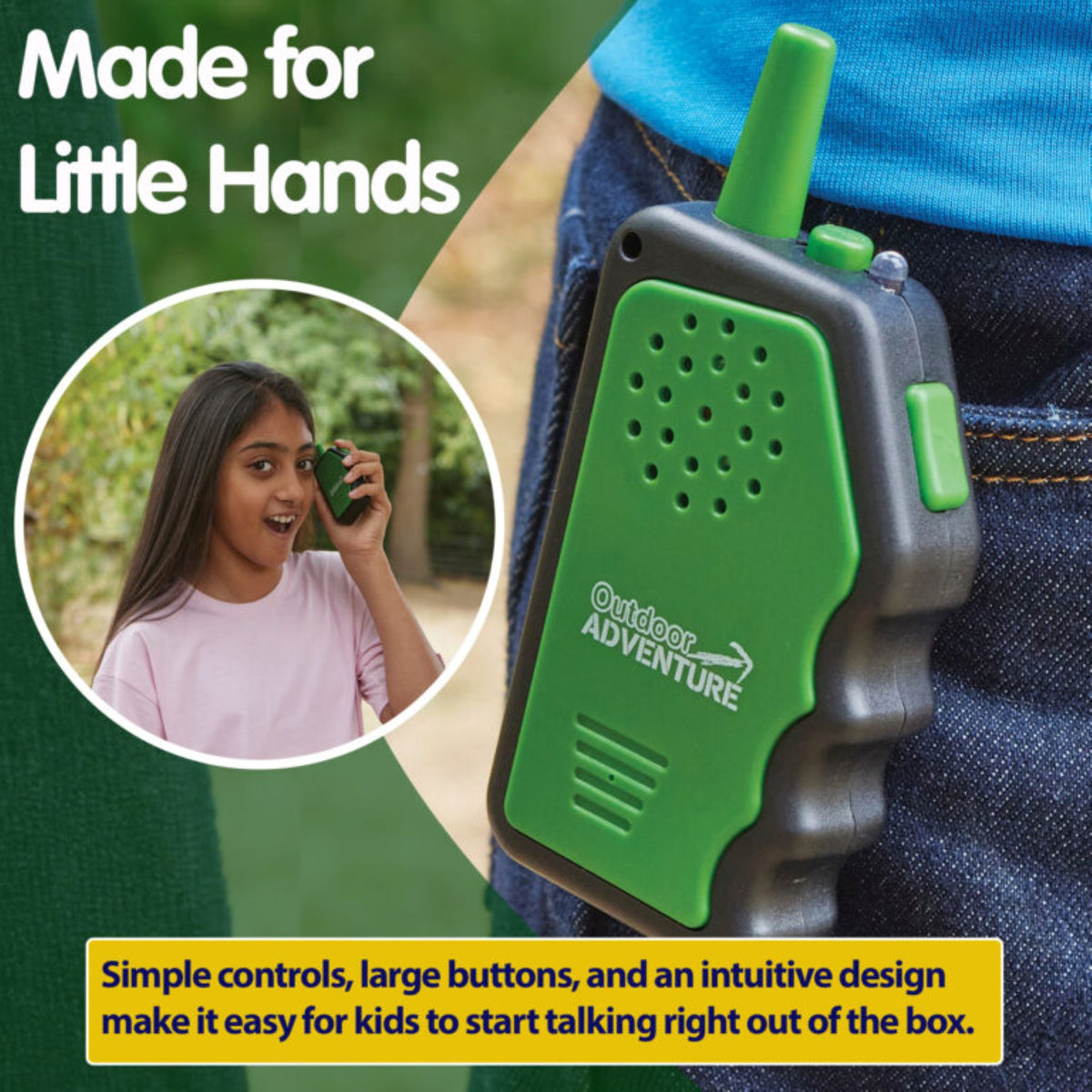 Brainstorm Outdoor Adventure Walkie Talkies