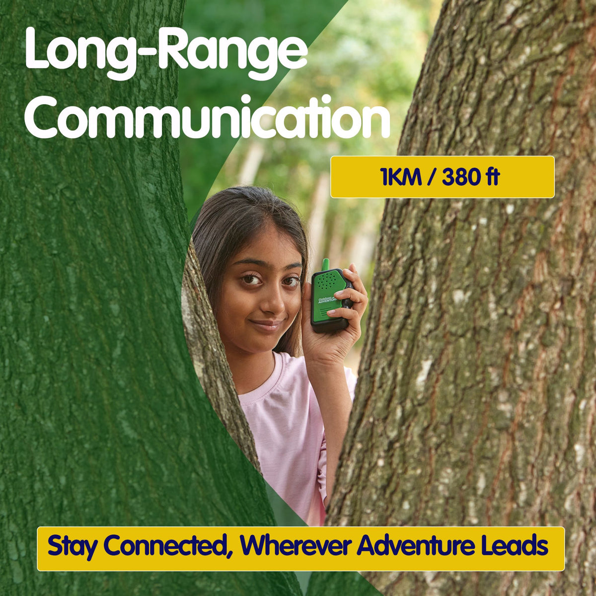 Brainstorm Outdoor Adventure Walkie Talkies
