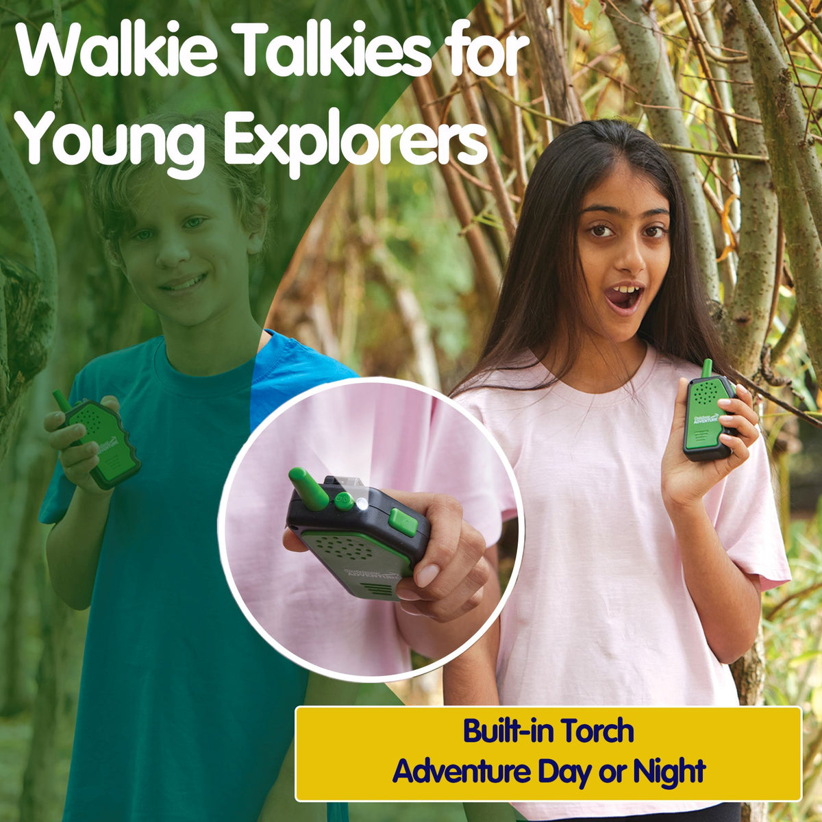 Brainstorm Outdoor Adventure Walkie Talkies