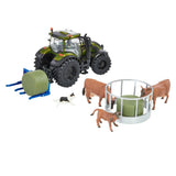 Britains Metallic Olive Green Valtra Playset 1:32 Scale