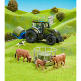 Britains Metallic Olive Green Valtra Playset 1:32 Scale