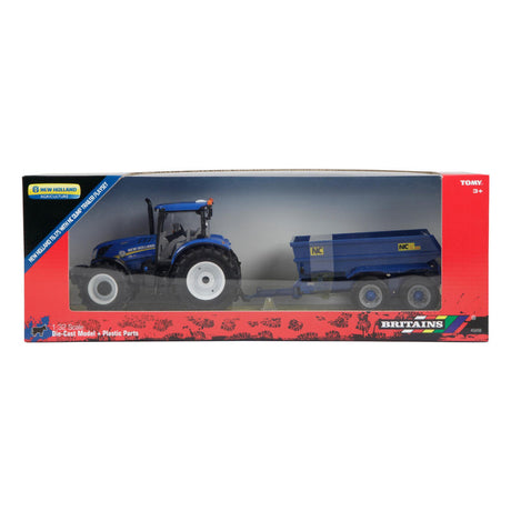 Britains New Holland T6.175 with NC Dump Trailer 1:32