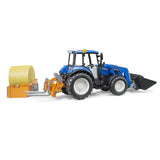 Bruder 2187 New Holland T5.120 with Front loader & Transport Box