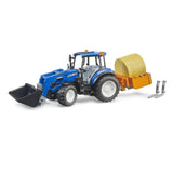 Bruder 2187 New Holland T5.120 with Front loader & Transport Box