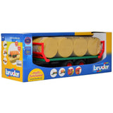 Bruder 2220 Bale Trailer with 8 Round Bales 1:16 Scale