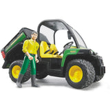 Bruder 2490 John Deere Gator 855D with Driver