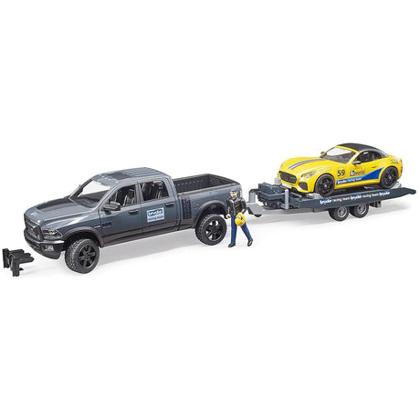 Bruder 2504 Ram Power Wagon Roadster Racing Team
