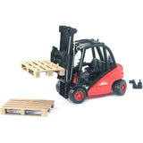 Bruder 2511 Linde H30D Forklift with 2 Pallets
