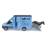Bruder 2674 Mercedes Benz Sprinter Animal Transporter with Horse