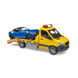 Bruder 2675 MB Sprinter Car Transporter with Roadster, Light & Sound