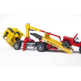Bruder 2750 MAN TGA Breakdown truck with cross country vehicle