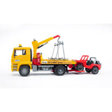 Bruder 2750 MAN TGA Breakdown truck with cross country vehicle