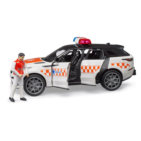 Bruder 2885 Range Rover Velar Ambulance Vehicle with Driver