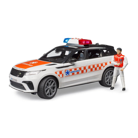 Bruder 2885 Range Rover Velar Ambulance Vehicle with Driver