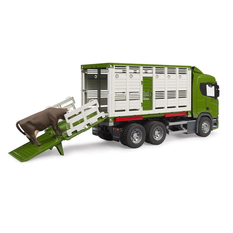 Bruder 3548 Scania Super 560R Cattle Transportation truck with 1 cattle