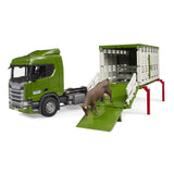 Bruder 3548 Scania Super 560R Cattle Transportation truck with 1 cattle