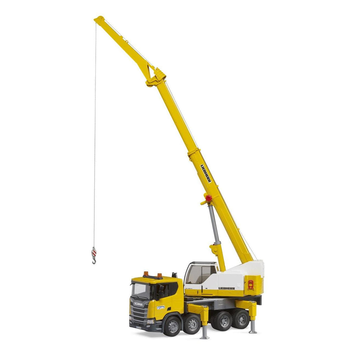 Bruder Scania Super 560R Liebherr crane truck with Light and Sound Module