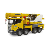 Bruder Scania Super 560R Liebherr crane truck with Light and Sound Module