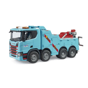 Bruder Scania Super 560R recovery and towing truck with Light & Sound module