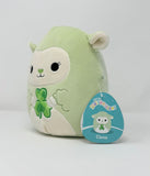 Squishmallows Clove Green Lamb with Shamrock 20cm