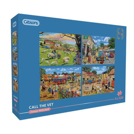 Call the Vet 4 x 500 piece Jigsaws