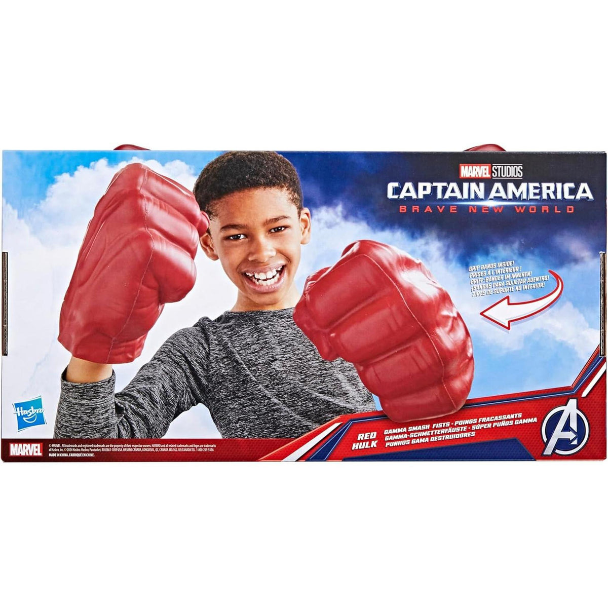 Captain America Brave New World Red Hulk Gamma Smash Fists