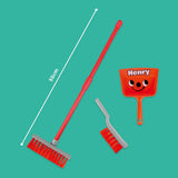Casdon Henry Dustpan & Brush Set