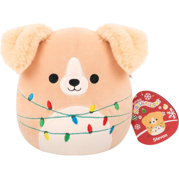 Christmas Squishmallows 2025 - Stevon the Golden Retriever 7.5