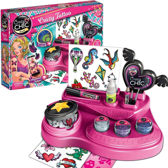 Clementoni Crazy Chic: Crazy Tattoo Set