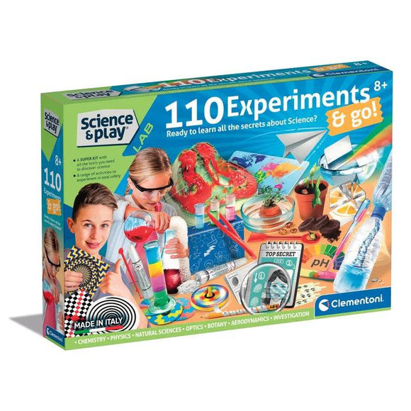 Clementoni Science & Play: 110 Experiments Set