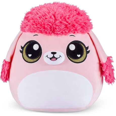 CoCo Squishies Pups: Mishmosh the Pink Poodle 30cm