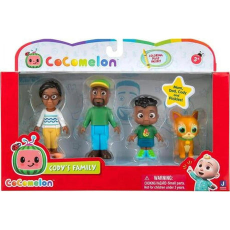 CoComelon Cody's Family 4 Figure Pack