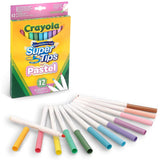 Crayola 12 Pastel Supertips