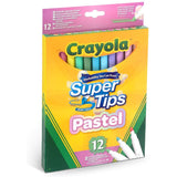 Crayola 12 Pastel Supertips