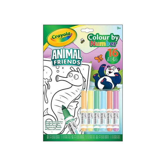 Crayola Colour By Numbers with Markers