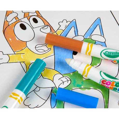 Crayola Colour Wonder Mess-Free Colouring Set - Bluey