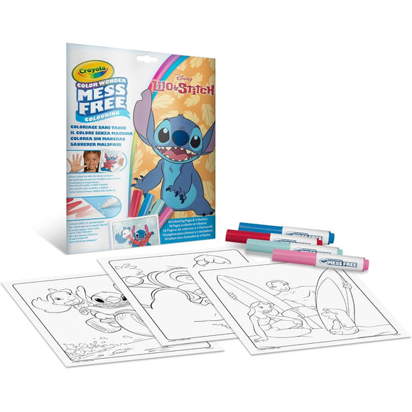 Crayola Colour Wonder Mess-Free Colouring Set - Lilo & Stitch