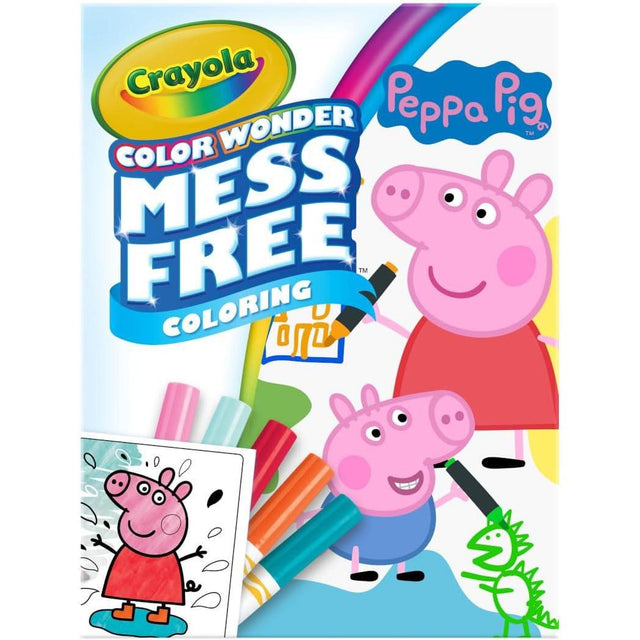 Crayola Colour Wonder Mess Free Colouring Set - Peppa Pig
