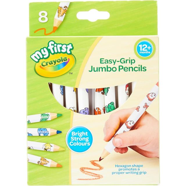 Crayola My First Easy-Grip Jumbo Colouring Pencils