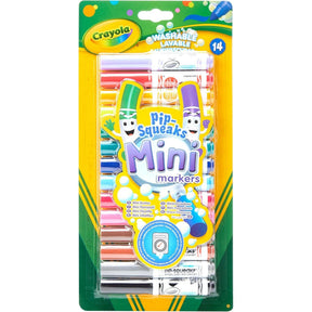 Crayola Pip-Squeaks Mini Washable Markers 14-pack