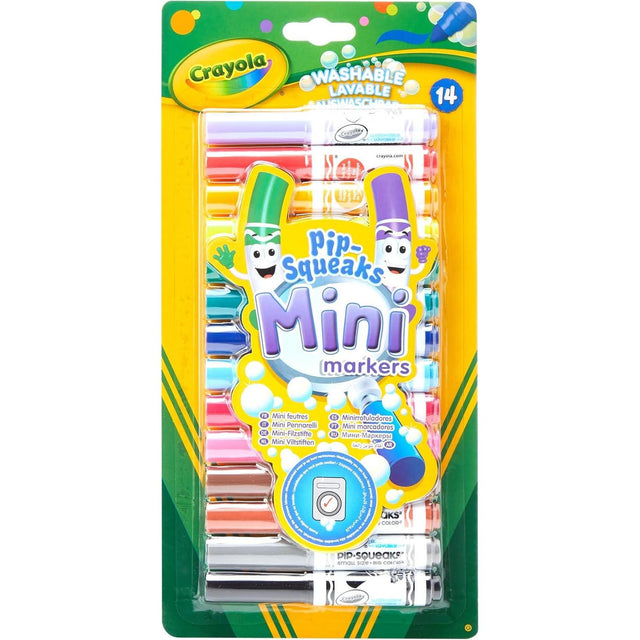 Crayola Pip-Squeaks Mini Washable Markers 14-pack
