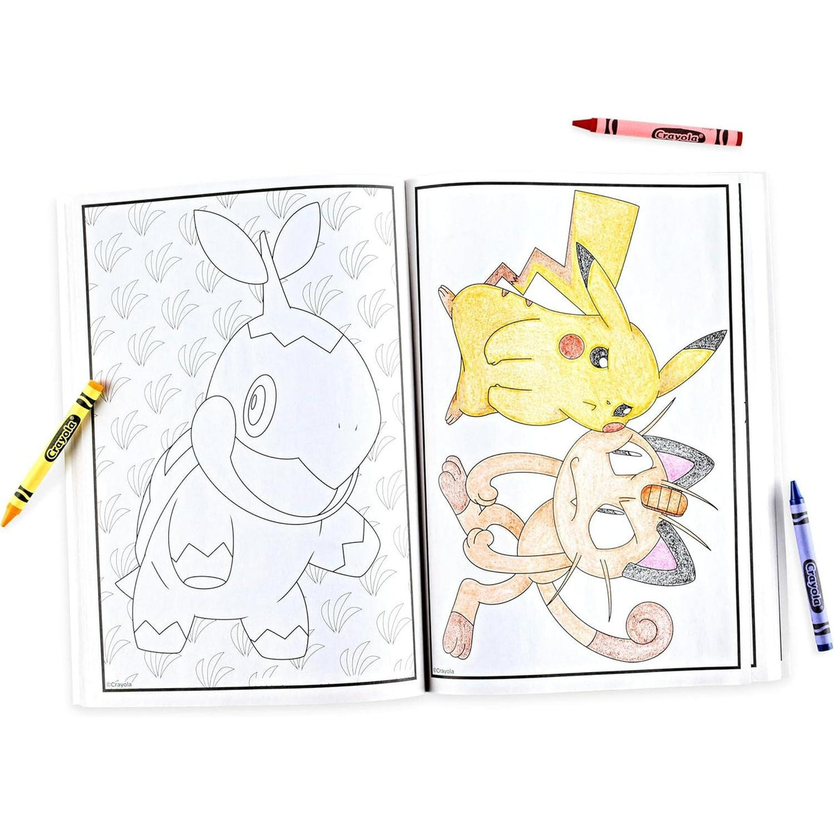 Crayola Pokemon Colouring Book