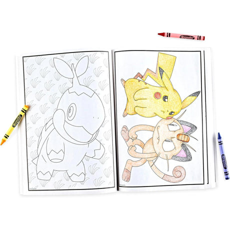 Crayola Pokemon Colouring Book
