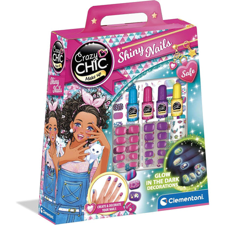 Crazy Chic Shiny Nails Glow-in-the-Dark