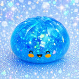 Crazy Fun Mystery Squishy Dumpling - Blue Holographic Edition
