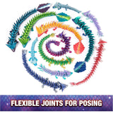 Crystalynx Dragons Figure 32cm, Assorted