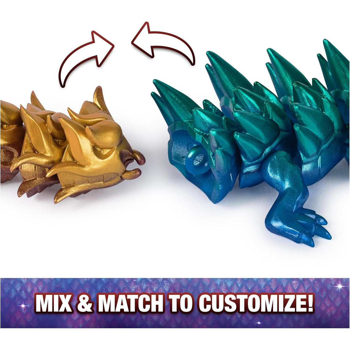 Crystalynx Dragons Figure 32cm, Assorted