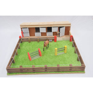 Millwood Crafts Small Stable & horse Arena