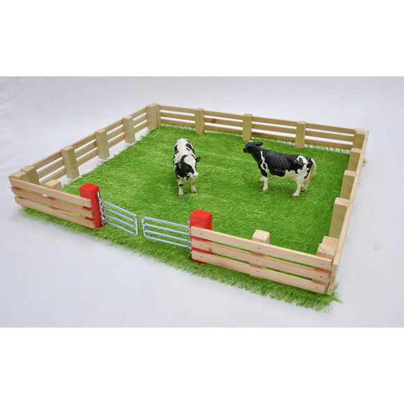 Millwood Crafts Magnetic Fence with Grass